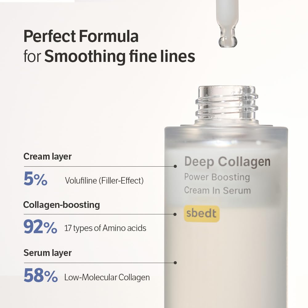 Last 3 Hours 50% OFF  ✨ BUY 2 GET 2 🔥SONGBOON Editor Glass Skin Collagen Volufiline Cream-in-Serum | Gentle, Nourishing &Comfort Korean Skincare Moisturizer for Firming & Hydrating（upsell）