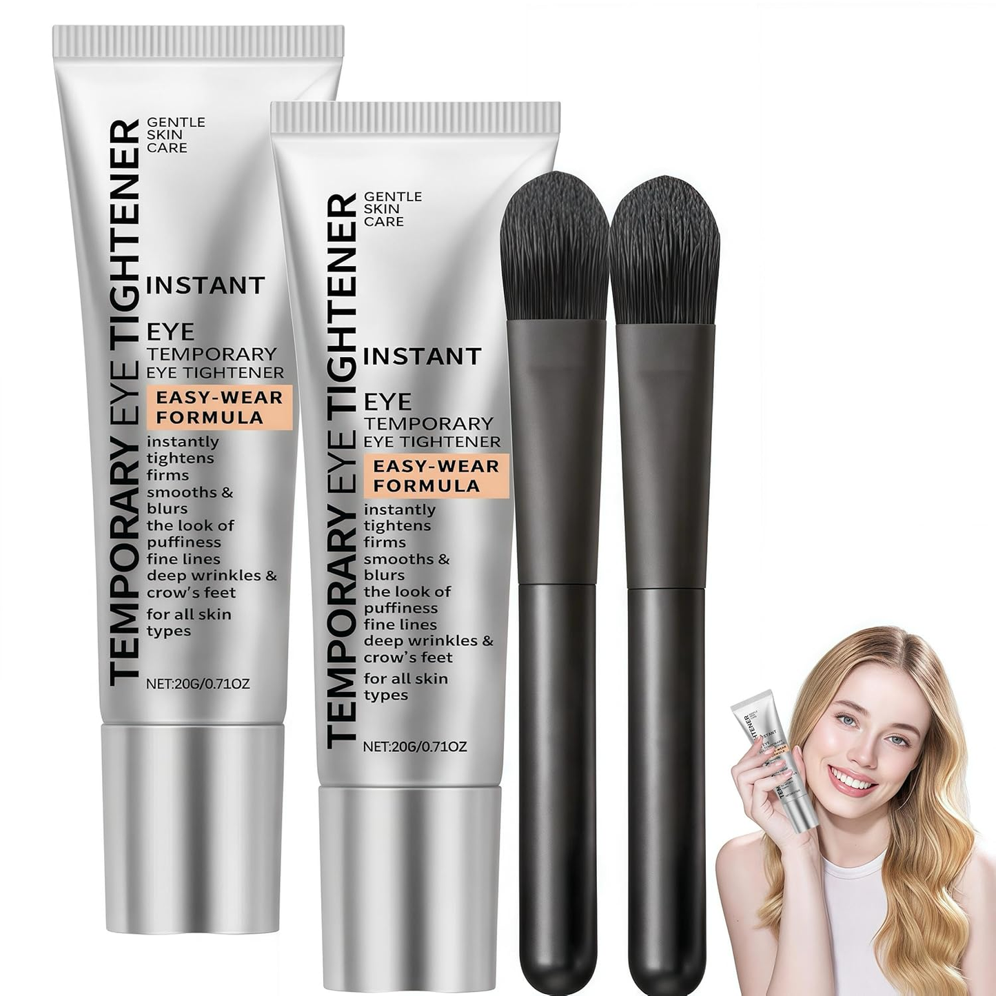 ⚡ 50% OFF Ends Soon!⚡ Perfection Eye Tightener, 2025 New Perfection Primer Tightener, for periorbital puffiness, Smooth periorbital fine lines and wrinkles, Tightens Eye Skin, Brightens Tired Eyes