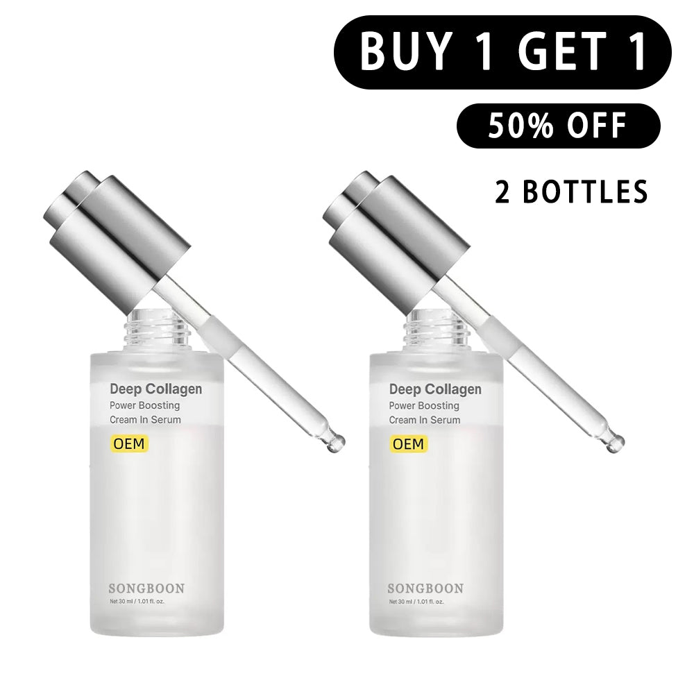 Last 3 Hours 50% OFF  ✨ BUY 2 GET 2 🔥SONGBOON Editor Glass Skin Collagen Volufiline Cream-in-Serum | Gentle, Nourishing &Comfort Korean Skincare Moisturizer for Firming & Hydrating（upsell）