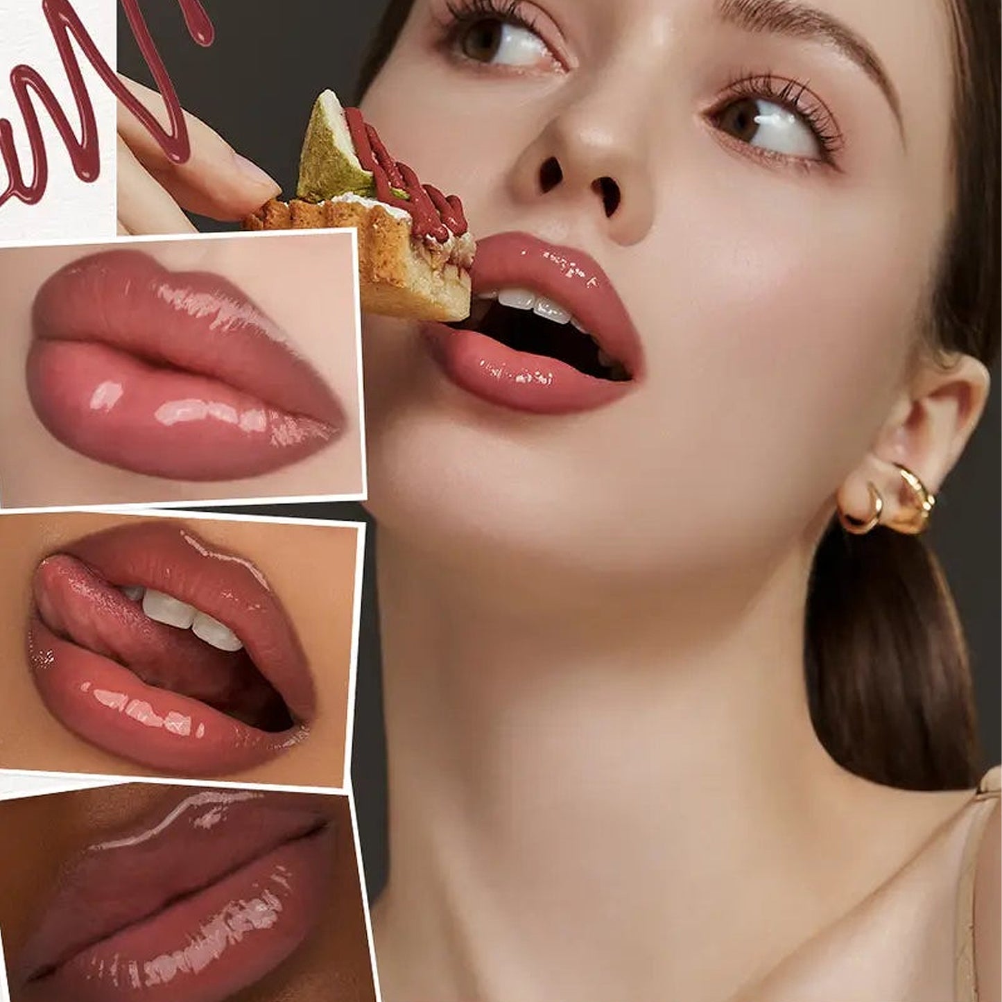 🔥Final 3 hours Buy 2 Get 1 FREE:LIP VOLUME HACK TRIO (3 Shades, Lip Mate Pencil & Melting Balm & Color Gloss)
